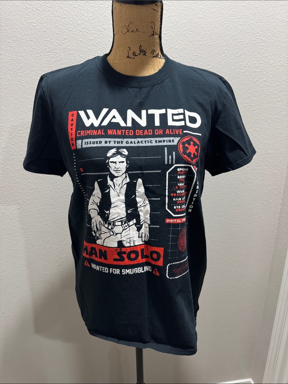 Han Solo 'Wanted' Graphic Tee
